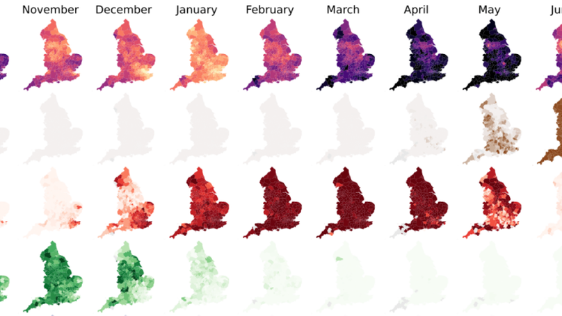 Genomic reconstruction of the SARS-CoV-2 epidemic in England